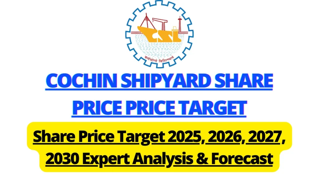 Cochin Shipyard Share Price Price Target 2025, 2026, 2027, 2030 Expert Analysis & Forecast